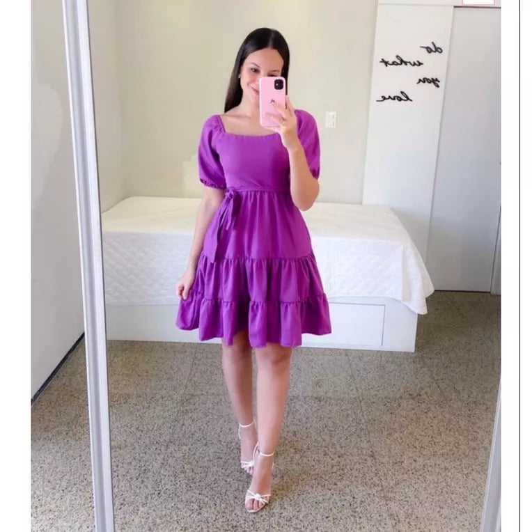 Vestido Longo Lastex  Tons