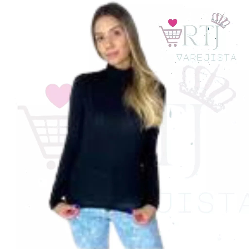 Camisa Gola Alta Beaut