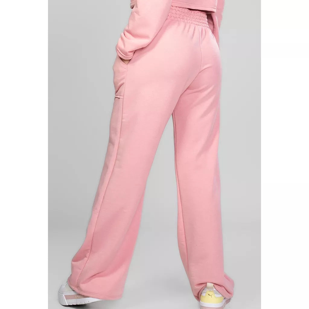 Calça Moletom Pantalona Leg Inverno
