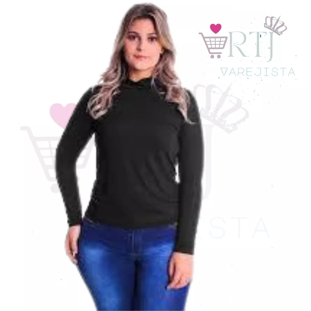 Camisa Gola Alta Beaut