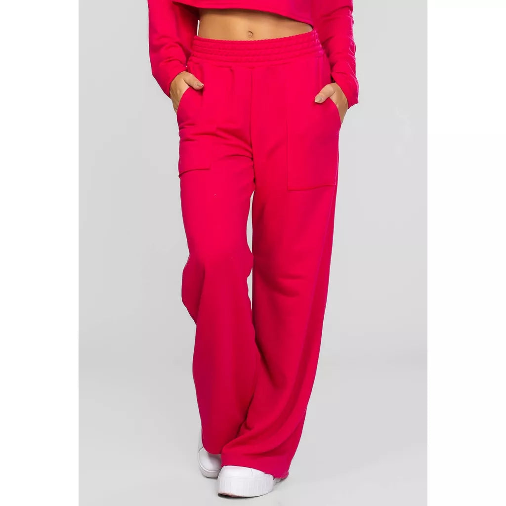 Calça Moletom Pantalona Leg Inverno