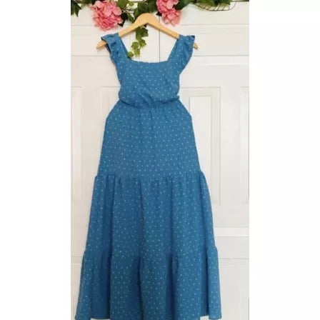 Vestido Longo Lastex  Tons