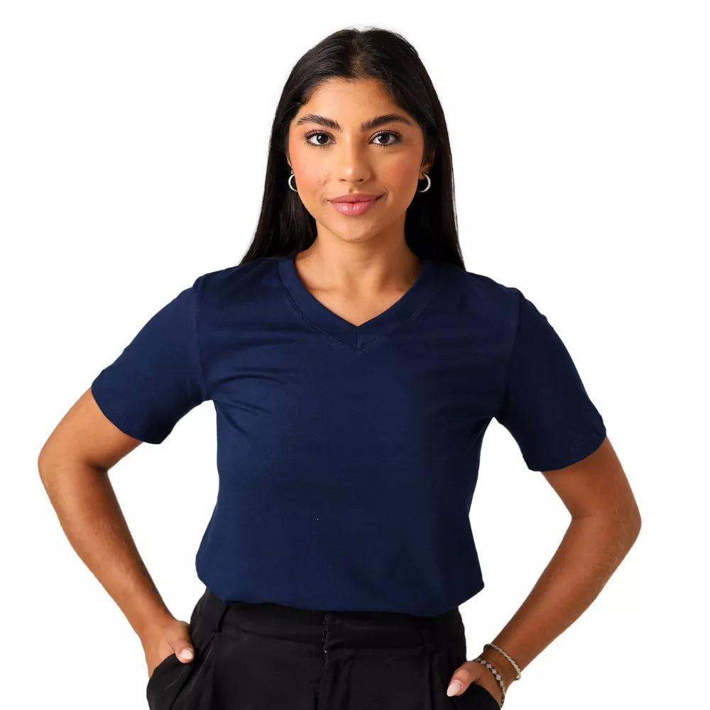 Blusa T Shirt Básica de Algodão Premium