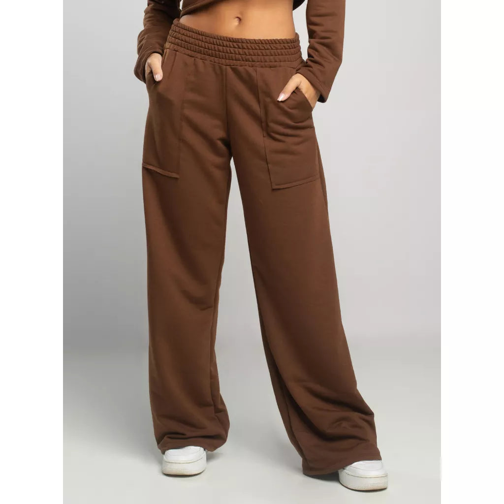 Calça Moletom Pantalona Leg Inverno