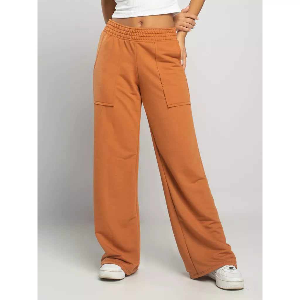 Calça Moletom Pantalona Leg Inverno
