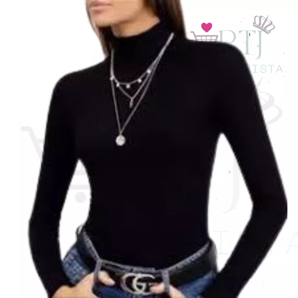 Camisa Gola Alta Beaut
