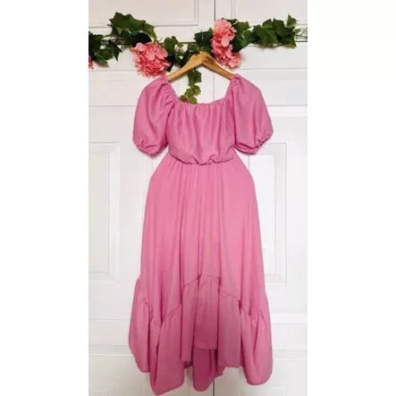 Vestido Longo Lastex  Tons