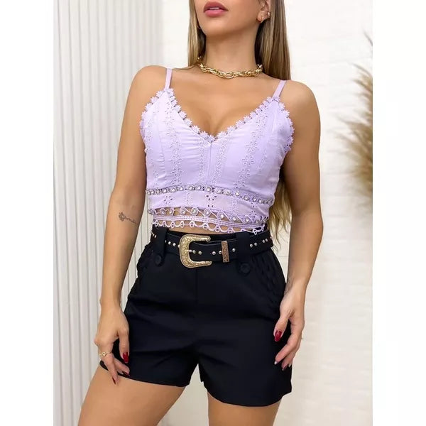 Short Slim Detalhado