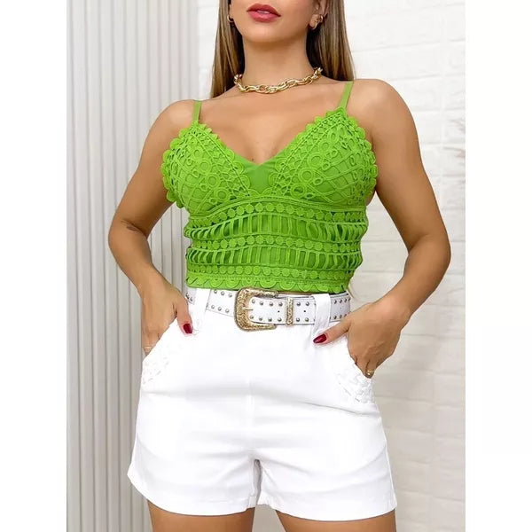 Short Slim Detalhado