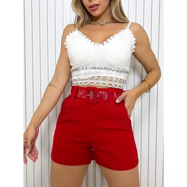 Short Slim Detalhado